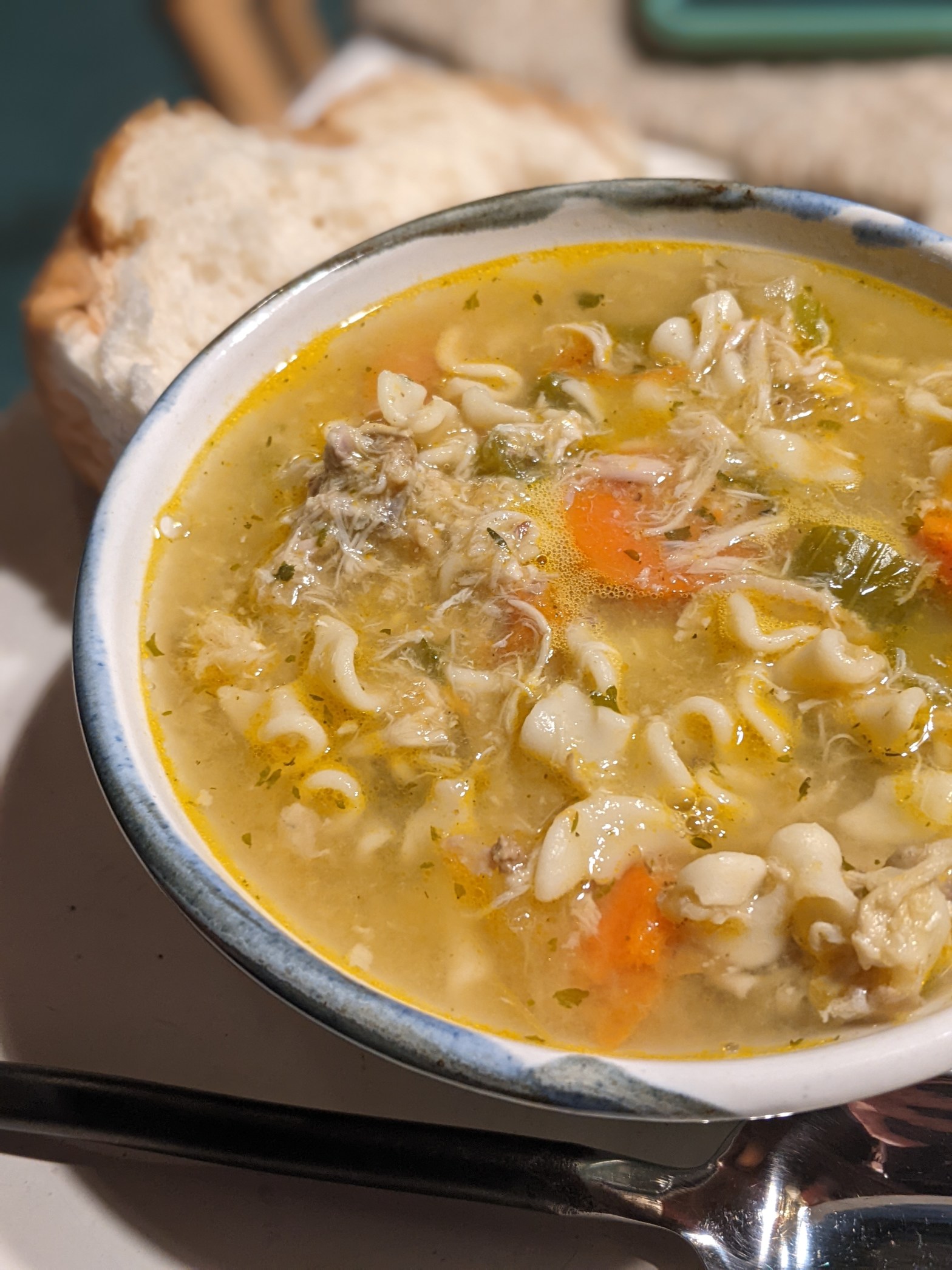 Rotisserie Chicken Noodle Soup Recipe