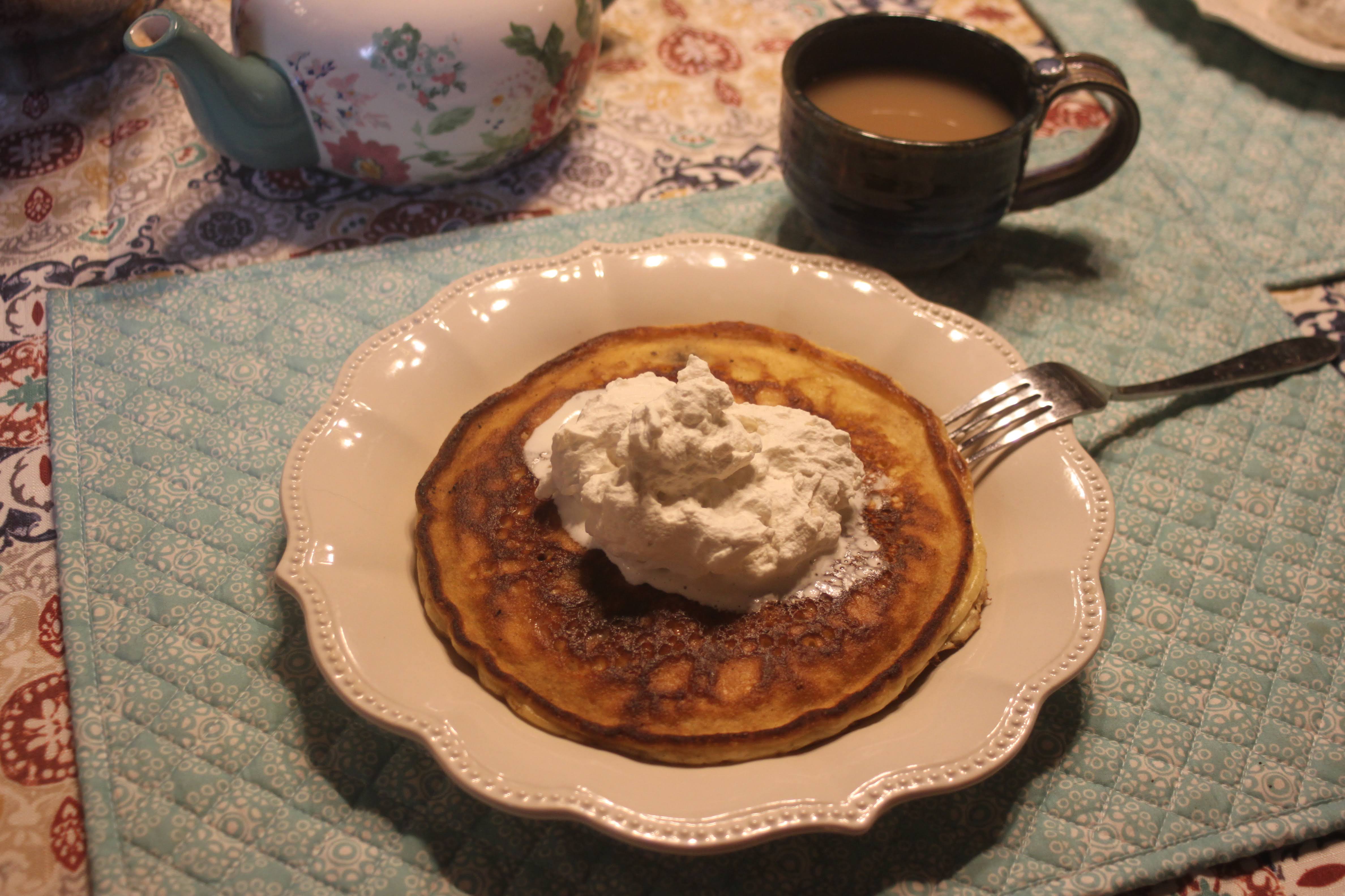 Hearty Whole-Grain Pancakes – Recipe