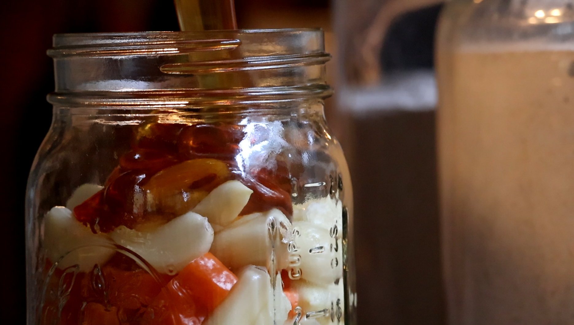 10-Pepper Hot Honey Fermented Garlic